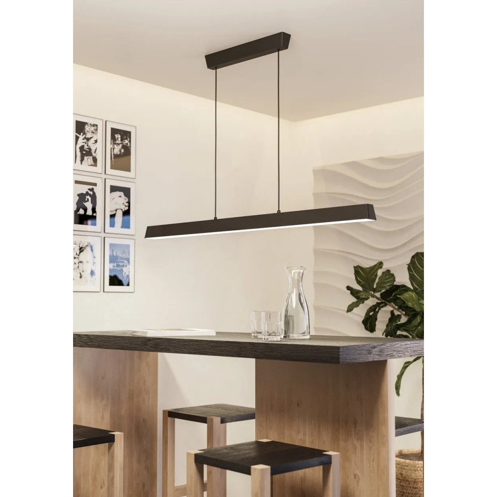 Produktbild för EGLO CONNECT-Z SIMOLARIS-Z Smart långbordslampa 122 cm – Sva...