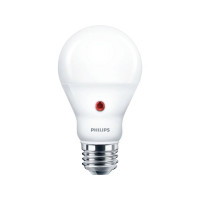 Produktbild för Philips Sensor LED - LED-glödlampa - form: A60 - glaserad finish - E27 - 7.5 W - varmt vitt ljus - 2700 K