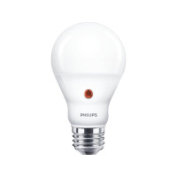 Produktbild för Philips Sensor LED - LED-glödlampa - form: A60 - glaserad finish - E27 - 7.5 W - varmt vitt ljus - 2700 K