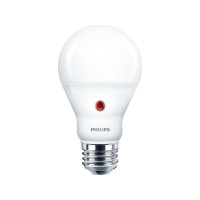 Produktbild för Philips Sensor LED - LED-glödlampa - form: A60 - glaserad finish - E27 - 7.5 W - varmt vitt ljus - 2700 K
