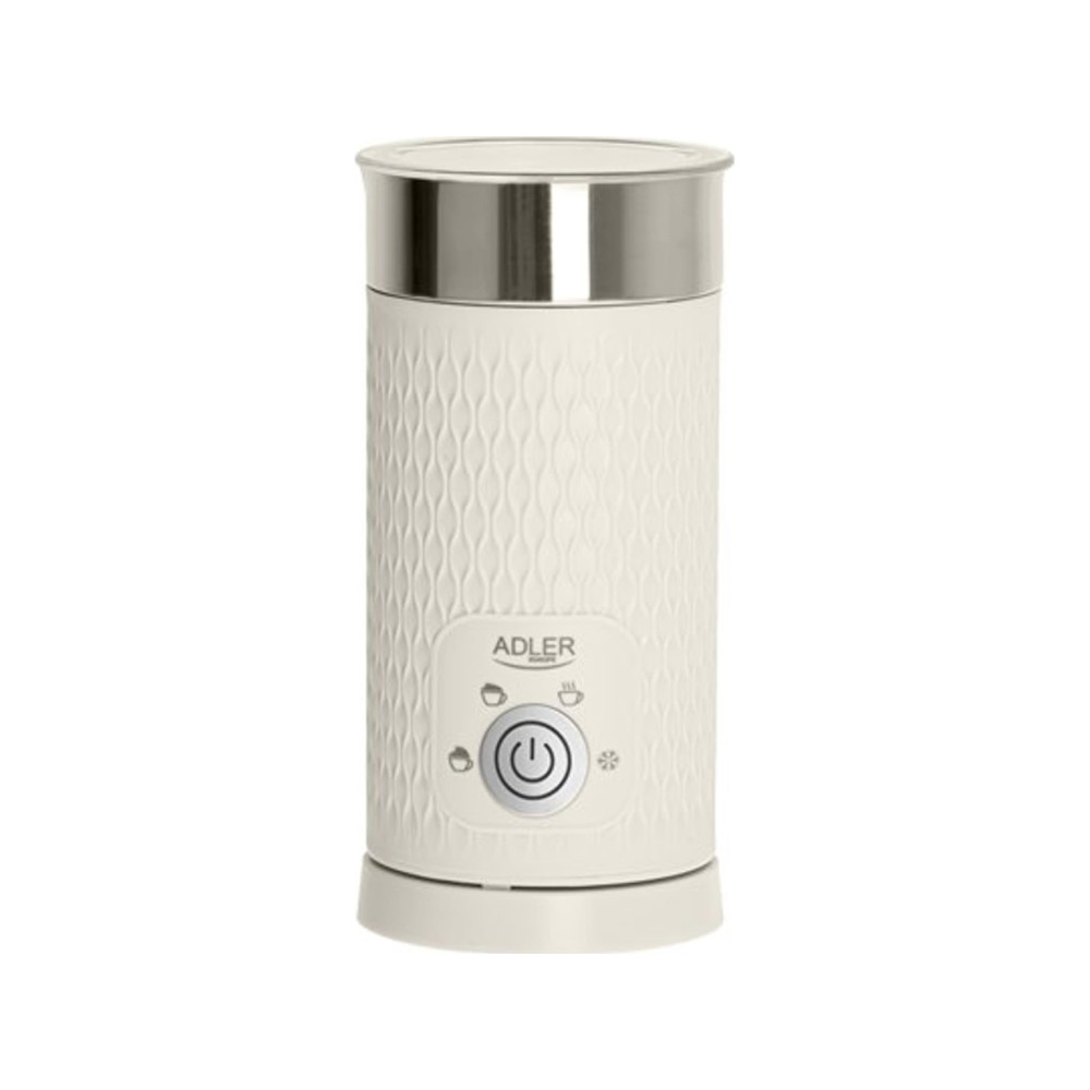 Produktbild för Adler AD 4495, Automatisk mjölkskummare/värmare, Beige, 130...