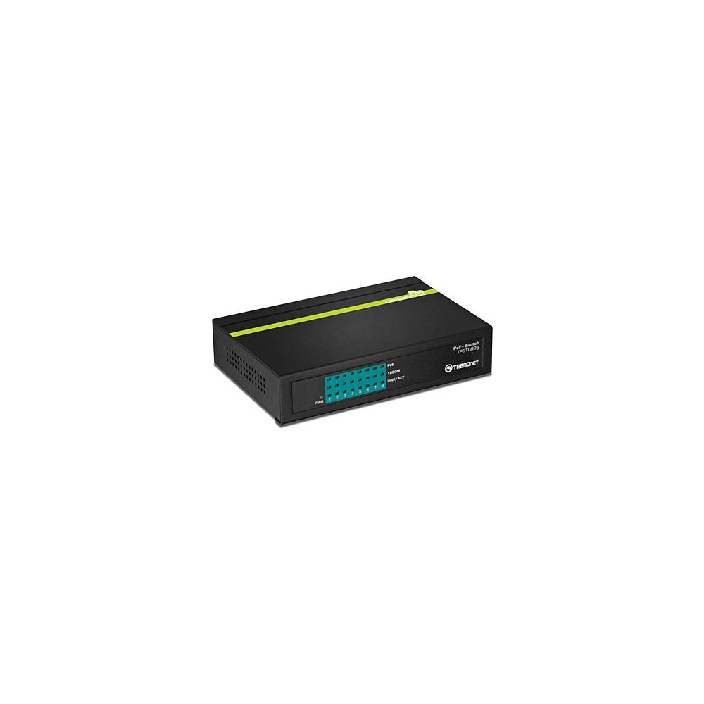 Produktbild för TRENDnet TPE TG80G GREENnet PoE+ Switch - switch - 8 portar - TAA-kompatibel