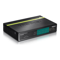 Produktbild för TRENDnet TPE TG80G GREENnet PoE+ Switch - switch - 8 portar - TAA-kompatibel