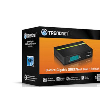 Produktbild för TRENDnet TPE TG80G GREENnet PoE+ Switch - switch - 8 portar - TAA-kompatibel