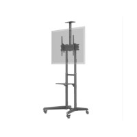 Produktbild för Goobay 59507, Multimediastativ, Svart, Stål, 35 kg, 94 cm (3...