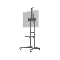 Produktbild för Goobay 59507, Multimediastativ, Svart, Stål, 35 kg, 94 cm (3...