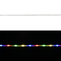 Produktbild för Ljuslina med 2400 LED-lampor Flerfärgsdesign 100 m PVC