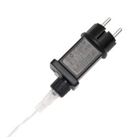 Produktbild för Ljuslina med 2400 LED-lampor Flerfärgsdesign 100 m PVC
