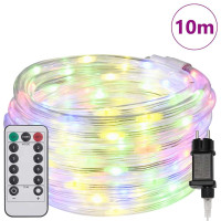 Produktbild för Ljuslina med 240 LED-lampor Flerfärgsdesign 10 m PVC