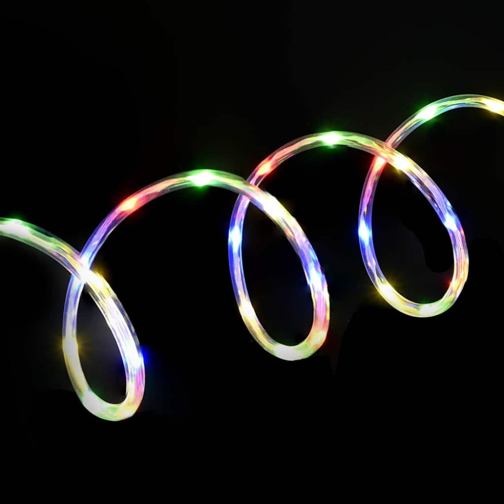 Produktbild för Ljuslina med 240 LED-lampor Flerfärgsdesign 10 m PVC