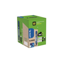 Produktbild för Marker Pilot V Board Master Green Pack blå 10 stk. + 10 refi...
