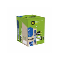 Produktbild för Marker Pilot V Board Master Green Pack blå 10 stk. + 10 refi...