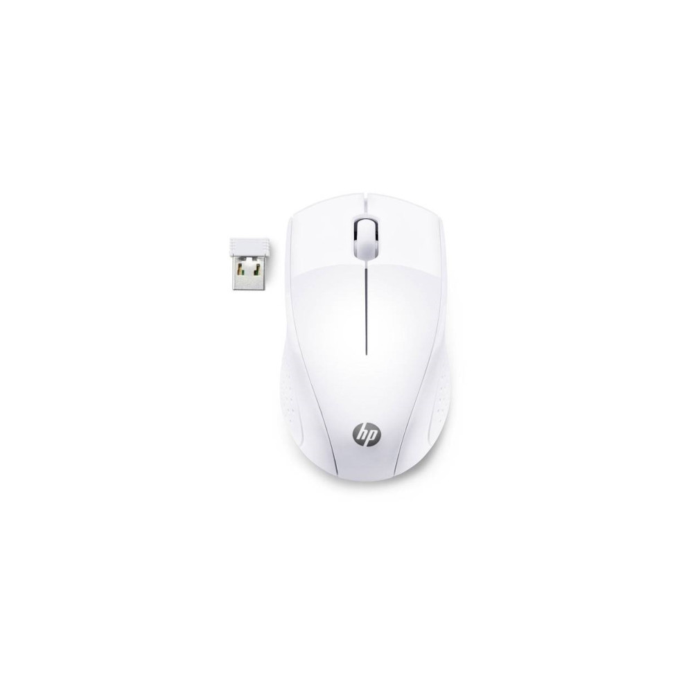 Produktbild för HP 220 - mus - 2.4 GHz - snövit
