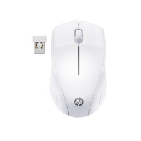 Produktbild för HP 220 - mus - 2.4 GHz - snövit