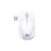 Produktbild för HP 220 - mus - 2.4 GHz - snövit