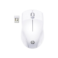 Produktbild för HP 220 - mus - 2.4 GHz - snövit
