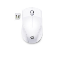 Produktbild för HP 220 - mus - 2.4 GHz - snövit