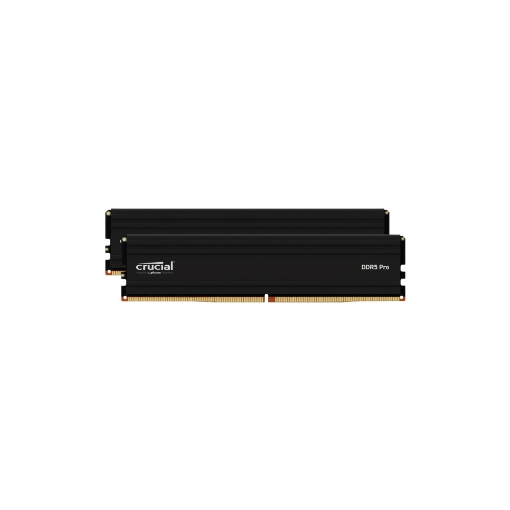 Produktbild för Crucial - DDR5 - sats - 32 GB: 2 x 16 GB - DIMM 288-pin - 6000 MHz / PC5-48000 - ej buffrad