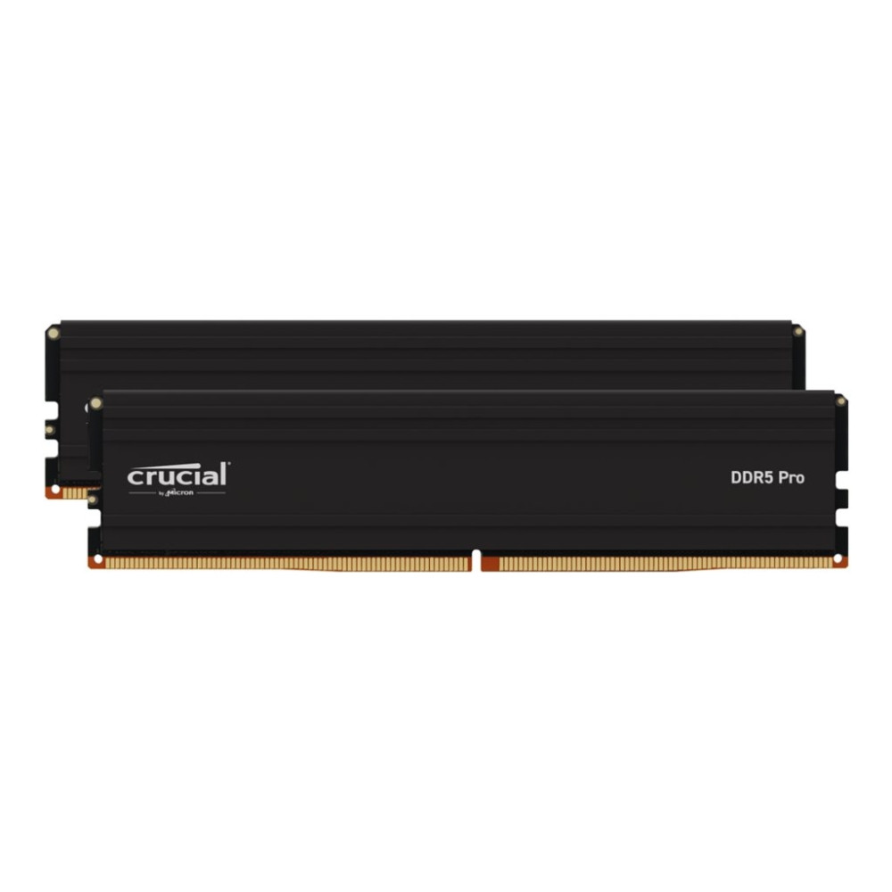 Produktbild för Crucial - DDR5 - sats - 32 GB: 2 x 16 GB - DIMM 288-pin - 6000 MHz / PC5-48000 - ej buffrad
