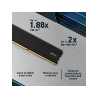 Produktbild för Crucial - DDR5 - sats - 32 GB: 2 x 16 GB - DIMM 288-pin - 6000 MHz / PC5-48000 - ej buffrad