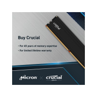 Produktbild för Crucial - DDR5 - sats - 32 GB: 2 x 16 GB - DIMM 288-pin - 6000 MHz / PC5-48000 - ej buffrad