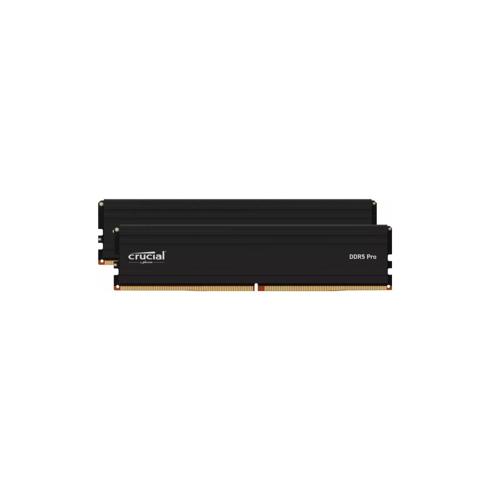 Produktbild för Crucial - DDR5 - sats - 32 GB: 2 x 16 GB - DIMM 288-pin - 6000 MHz / PC5-48000 - ej buffrad