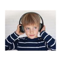 Produktbild för Belkin SoundForm Mini - hörlurar med mikrofon - 3,5 mm kontakt