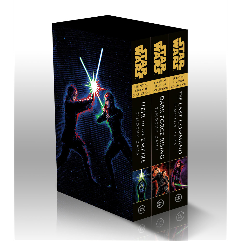 Produktbild för The Thrawn Trilogy Boxed Set: Star Wars Legends: Heir to the Empire, Dark Force Rising, The Last Command (häftad, eng)