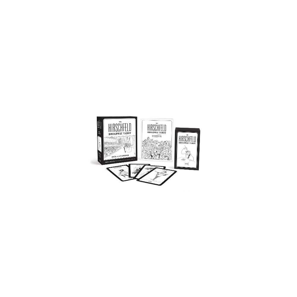 Produktbild för The Hirschfeld Broadway Tarot: Deck and Guidebook
