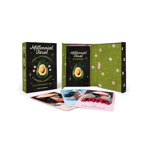 Scott Bergman Millennial Tarot: A Deck and Guidebook for the Journey of Adulting (Because the Struggle is Real)