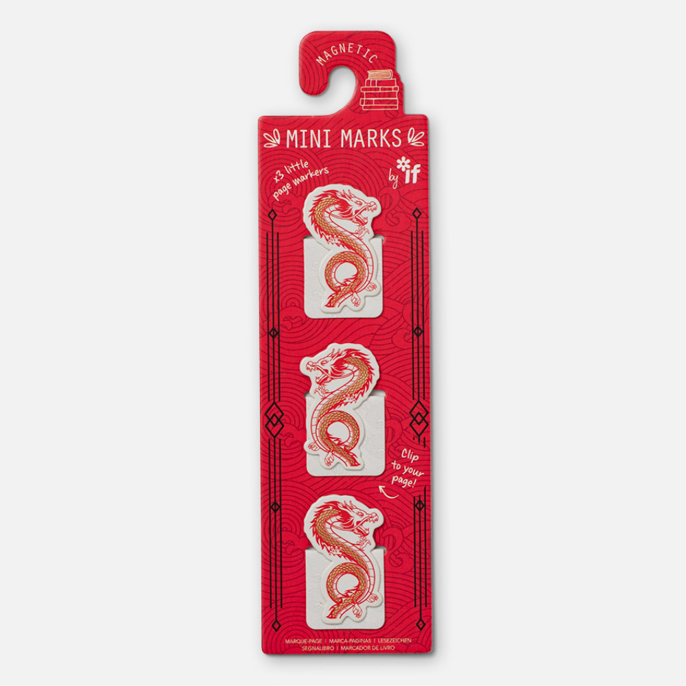 Produktbild för Magnetic Mini Marks by IF - Warrior Dragon