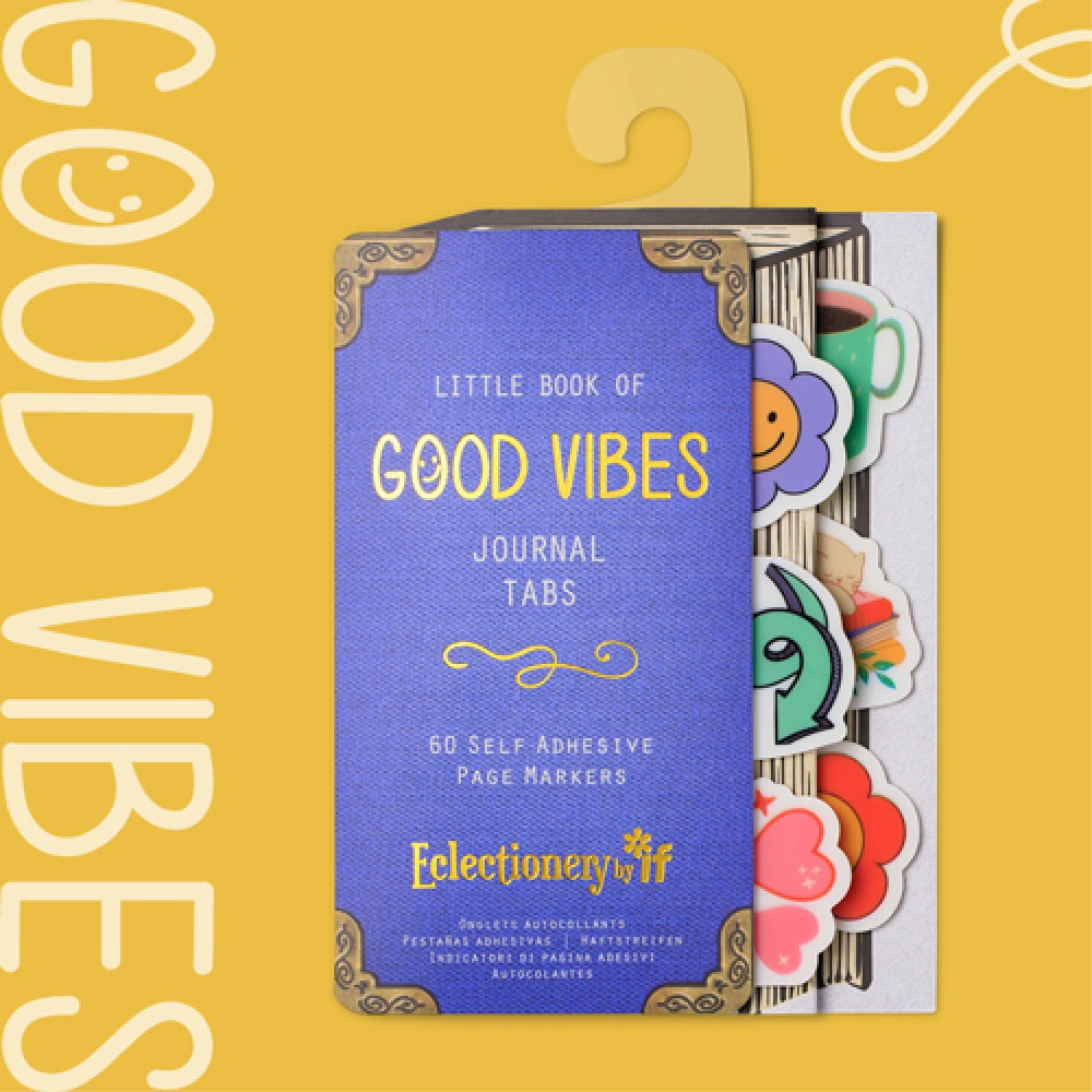Produktbild för Eclectionery Journal Tabs - Good Vibes