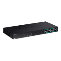 Produktbild för TRENDnet TPE TG160G - switch - 16 portar - rackmonterbar - TAA-kompatibel
