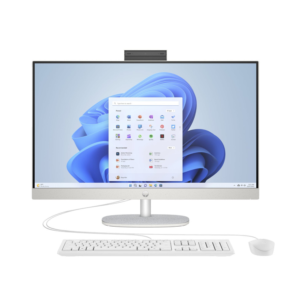 Produktbild för HP 27-cr0102ng - allt-i-ett Core i5 1335U - 16 GB - SSD 1 TB - LED 27" - tysk