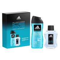 Produktbild för Giftset Adidas Ice Dive Edt 100ml + Shower Gel 250ml