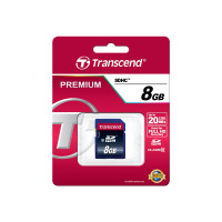 Produktbild för Transcend Ultimate - flash-minneskort - 8 GB - SDHC