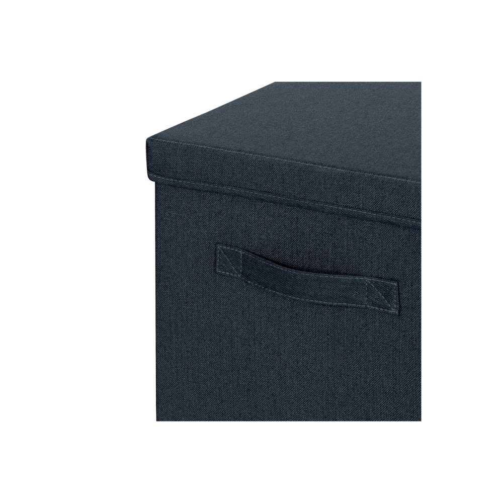 Produktbild för Leitz Fabric Storage - förvaringsbox - sammetsgrå (paket om 2)