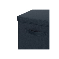 Produktbild för Leitz Fabric Storage - förvaringsbox - sammetsgrå (paket om 2)