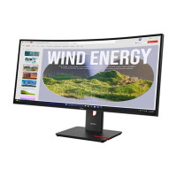 Produktbild för Lenovo ThinkVision P34WD-40 - LED-skärm - böjd - 34"