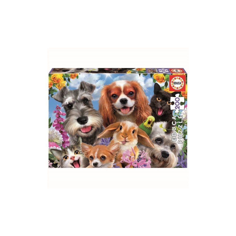 Produktbild för Educa 200 Selfie Pet Parade