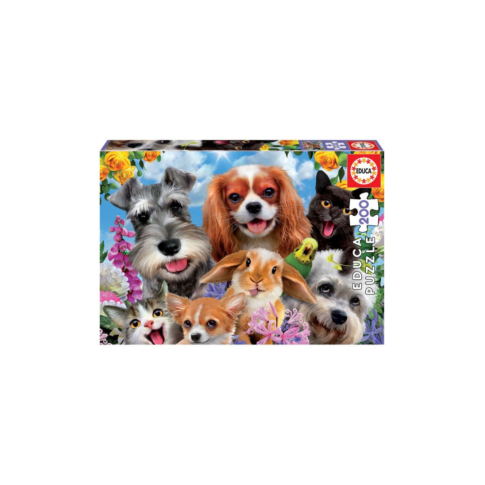 Produktbild för Educa 200 Selfie Pet Parade