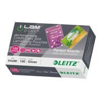 Produktbild för Leitz - 100 - 54 x 86 mm - lamineringsfickor