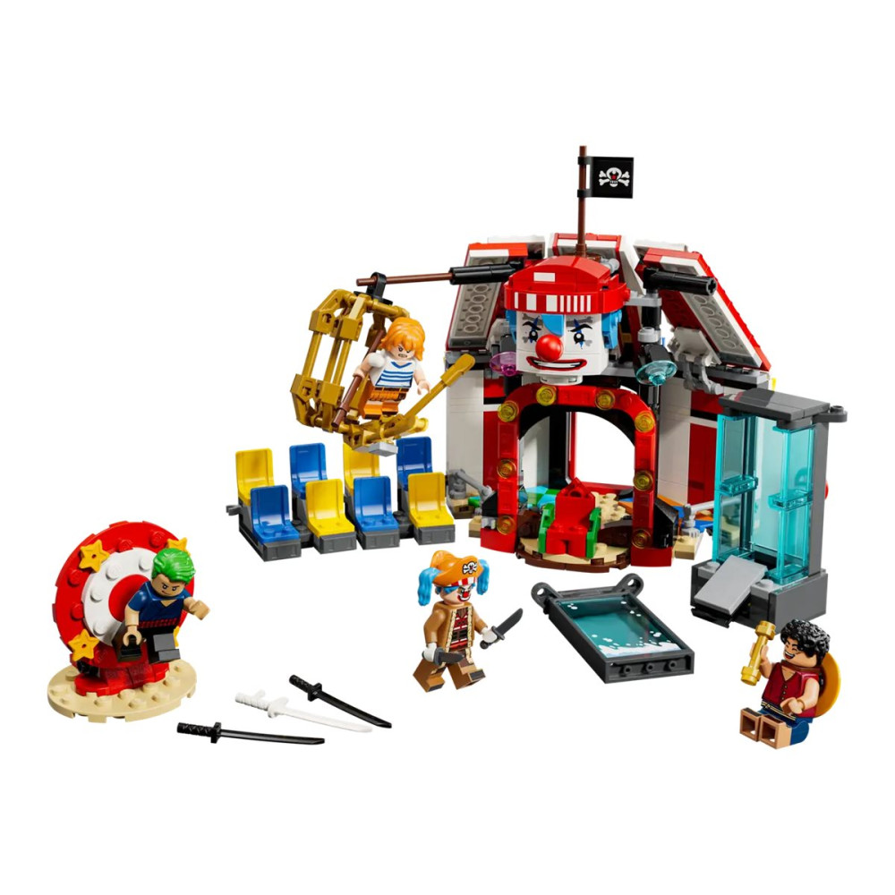 Produktbild för LEGO ONE PIECE 75637 - Buggy the Clowns cirkustält - byggsats