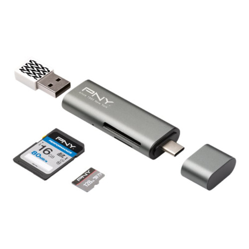 PNY Technologies PNY kortläsare - USB-C