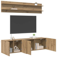 Produktbild för TV Enheter 6 pcs artisan ek Konstruerat trä
