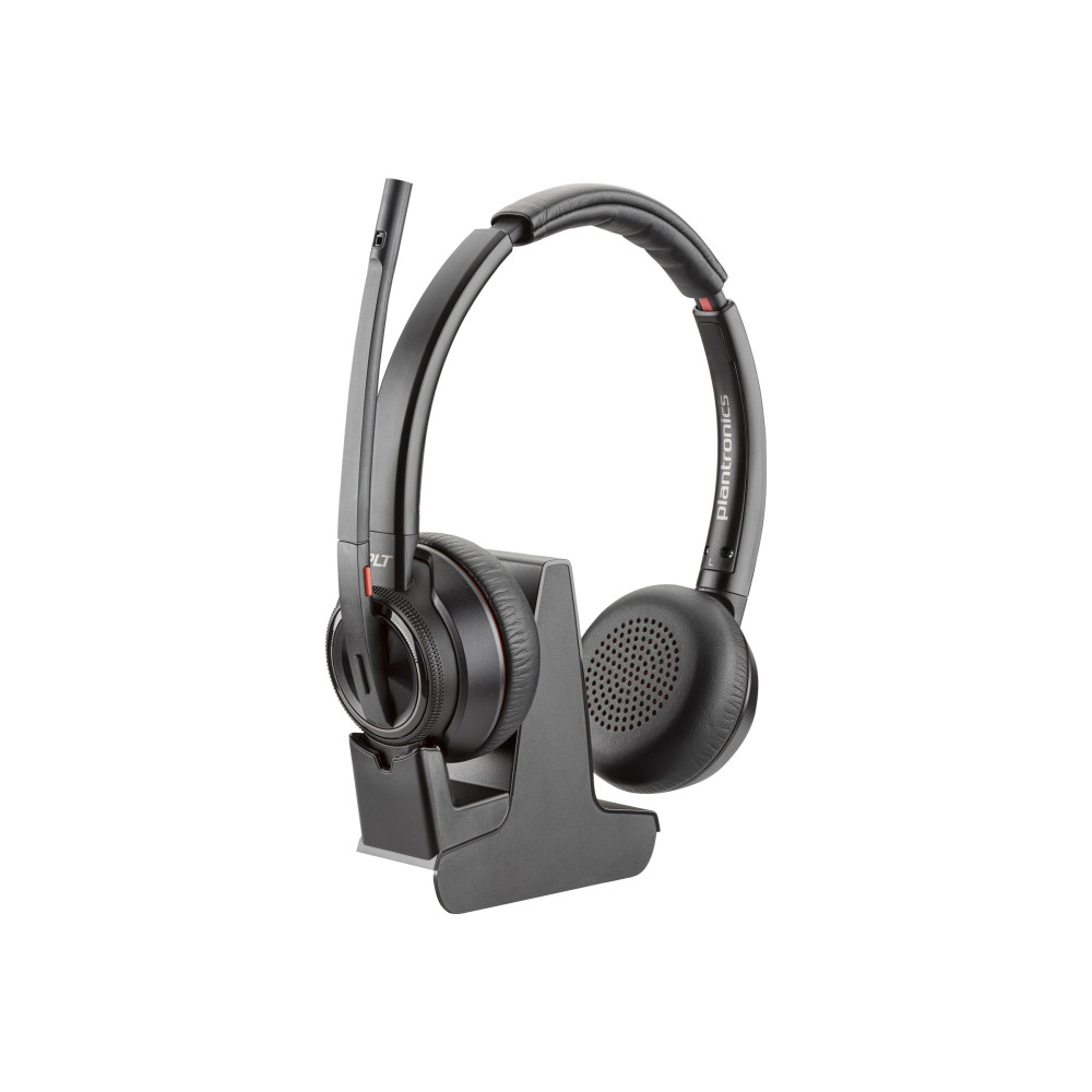 Produktbild för HP Poly Savi 8220 - headset - USB-A via Bluetooth-adapter