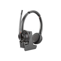 Produktbild för HP Poly Savi 8220 - headset - USB-A via Bluetooth-adapter