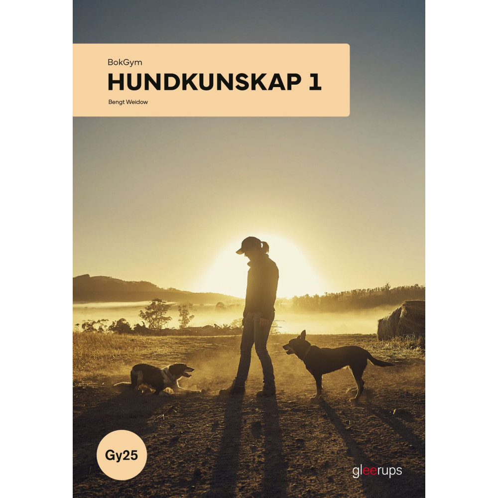 Produktbild för BokGym Hundkunskap 1, bok, Gy25 (bok, spiral)