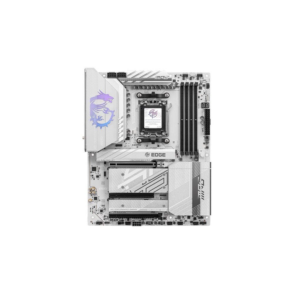 Produktbild för MSI MPG B850 EDGE TI WIFI - moderkort - ATX - Socket AM5 - AMD B850