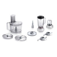 Produktbild för Bosch MultiTalent 3 MCM3501M - matberedare - 800 W - borstat stål/svart